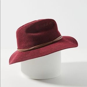 Cusco Rancher Anthropologie Hat Wine